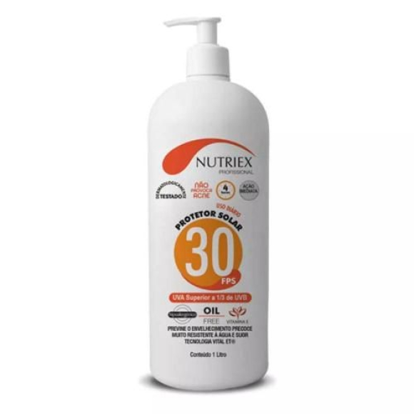 Protetor solar Fps 30 1L Nutriex