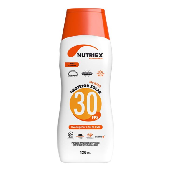 Protetor Solar Fps 30 120ml Nutriex