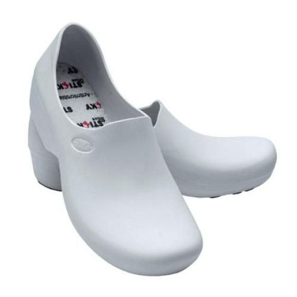 Sapato Antiderrapante branco Sticky Shoes